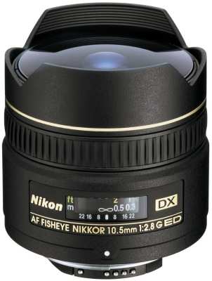 Nikon Nikkor 10,5mm f/2.8G ED DX FishEye