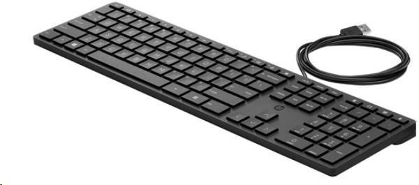 HP Wired Desktop 320K Keyboard 9SR37AA#BCM