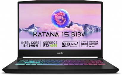 MSI Katana 15 B13VGK-1477CZ návod, fotka