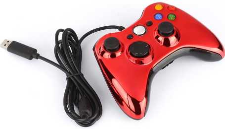 PSko drátový ovaldač pro Xbox 360 red 13318