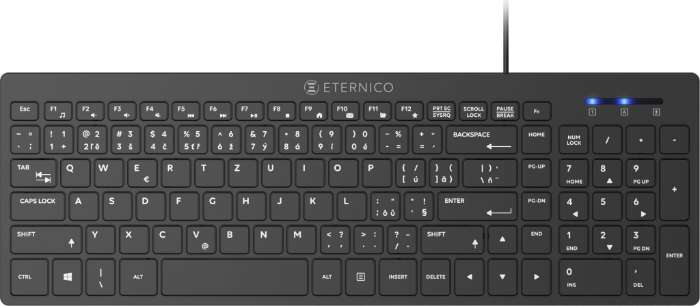 Eternico Home Keyboard Wired KD2021 AET-KD2021CSBN