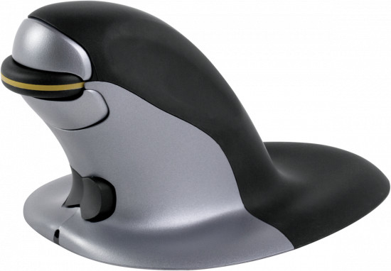 Fellowes Penguin Ambidextrous Vertical Mouse – Large Wireless