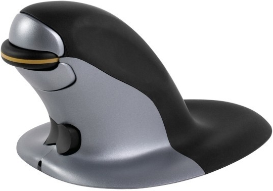 Fellowes Penguin Ambidextrous Vertical Mouse – Medium Wireless