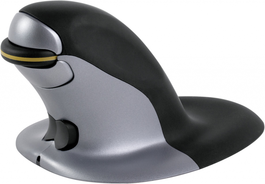 Fellowes Penguin Ambidextrous Vertical Mouse – Small Wireless