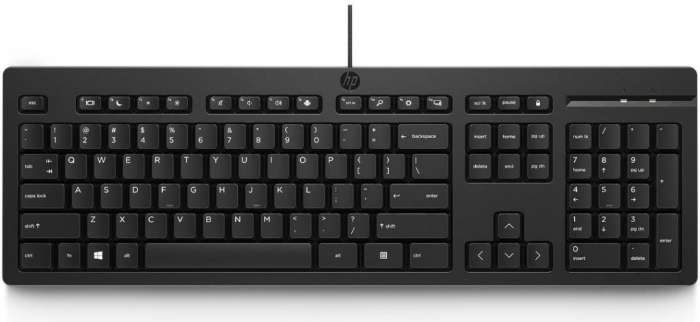 HP 125 Wired Keyboard 266C9AA#ACB