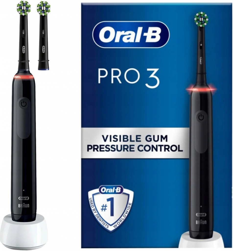 Oral-B Pro 3 3400N Cross Action Black