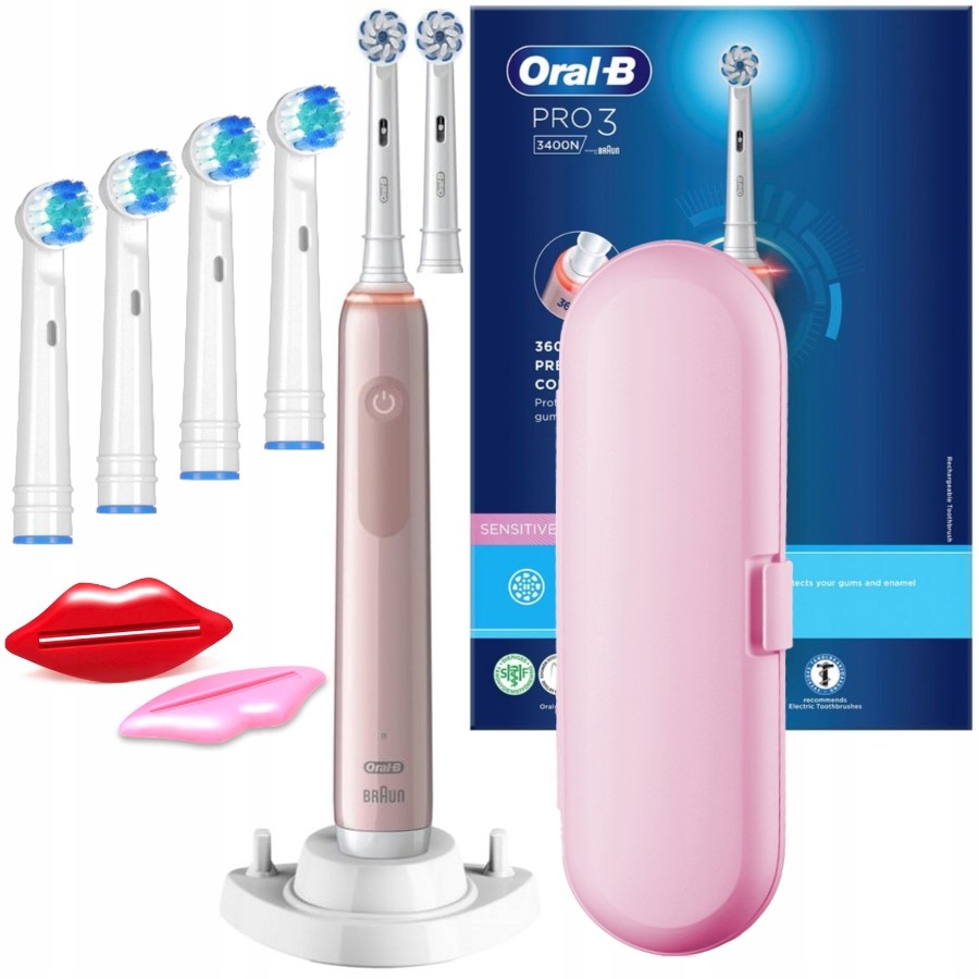 Oral-B Pro 3 3400N Sensitive Clean Pink