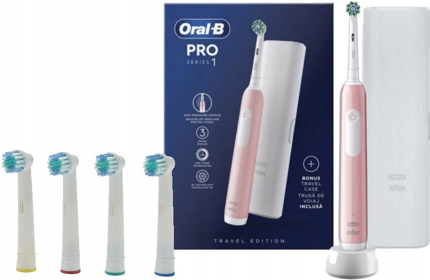 Oral-B Pro Series 1 Pink + pouzdro