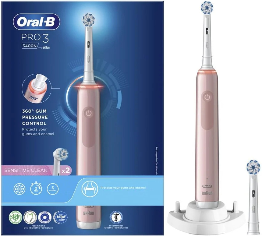 Oral-B Pro3 3400N Pink