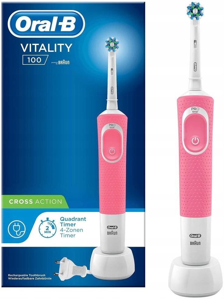 Oral-B Vitality 100 CrossAction Pink