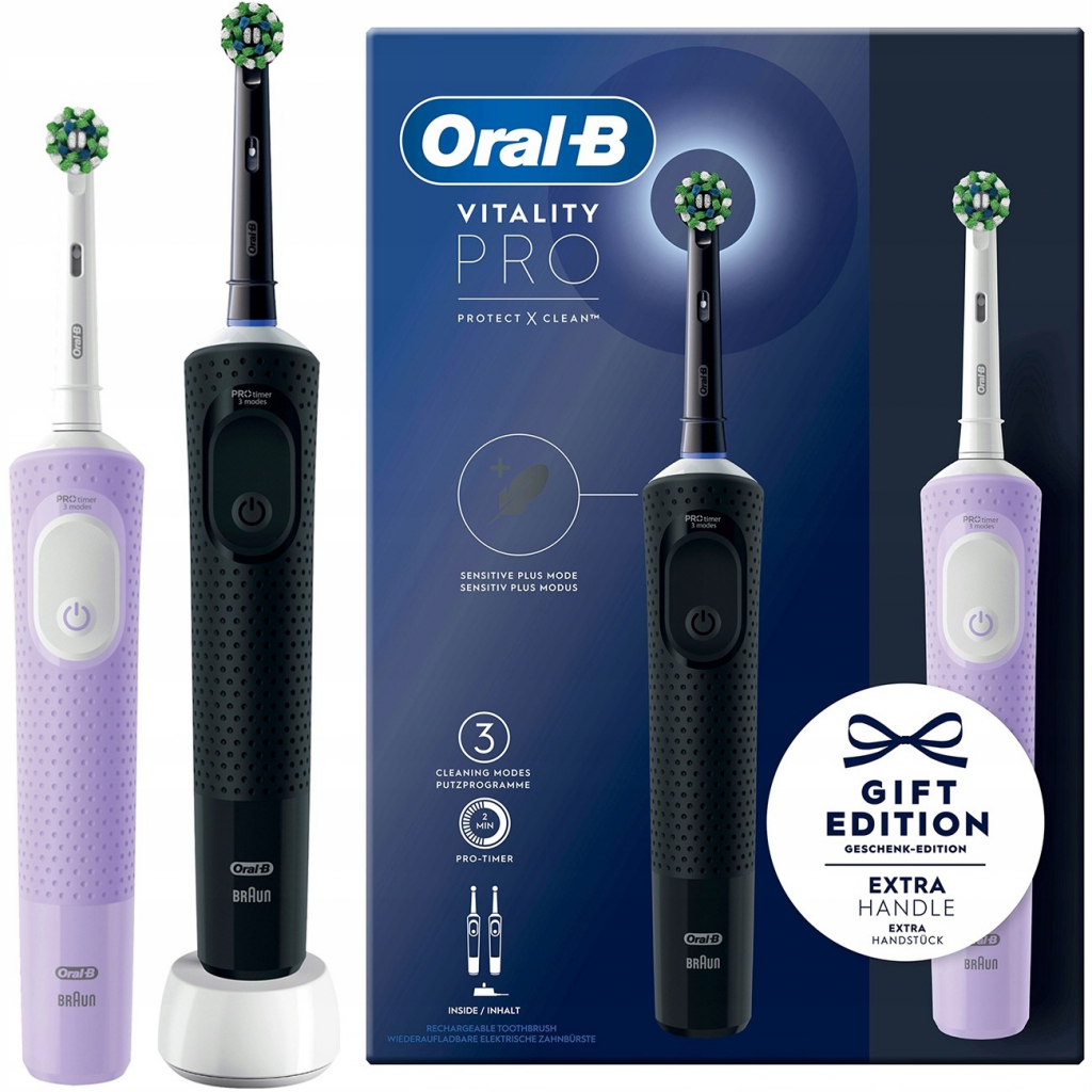 Oral-B Vitality Pro D103 Duo Black/Violet