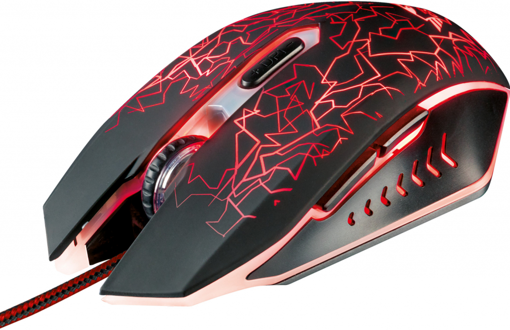 Trust GXT 105 Izza Illuminated Gaming Mouse 21683