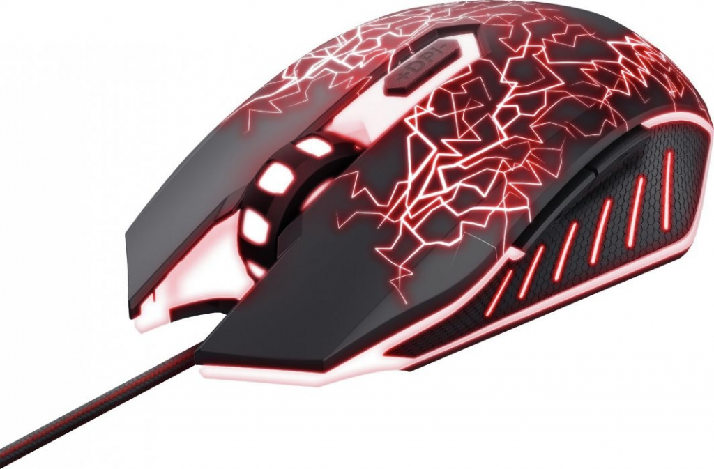 Trust GXT 105X Izza Illuminated Gaming Mouse 24618