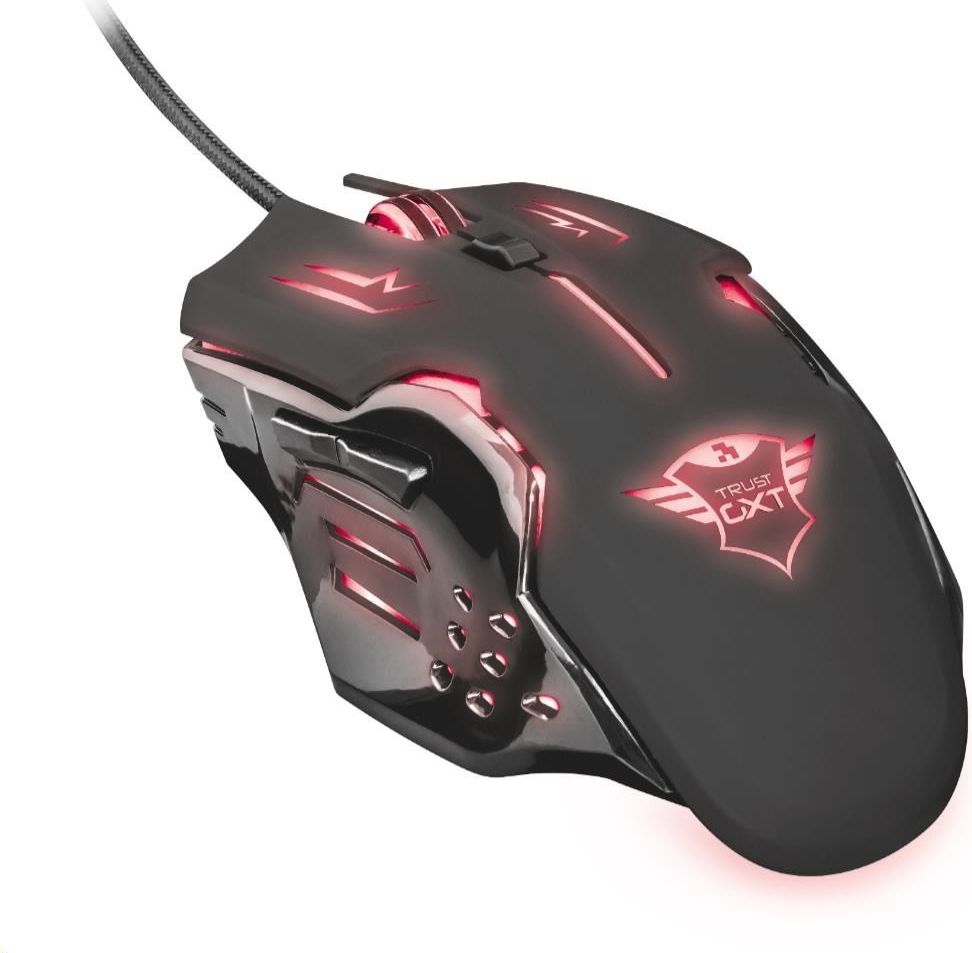 Trust GXT 108 Rava Illuminated Gaming Mouse 22090